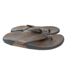 Olukai Shoes Kumu Leather Sandals Hawaiian Flip Flops